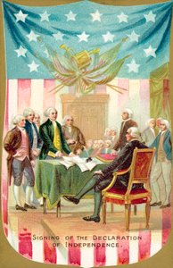 Firma de la Declaración de Independencia de American School